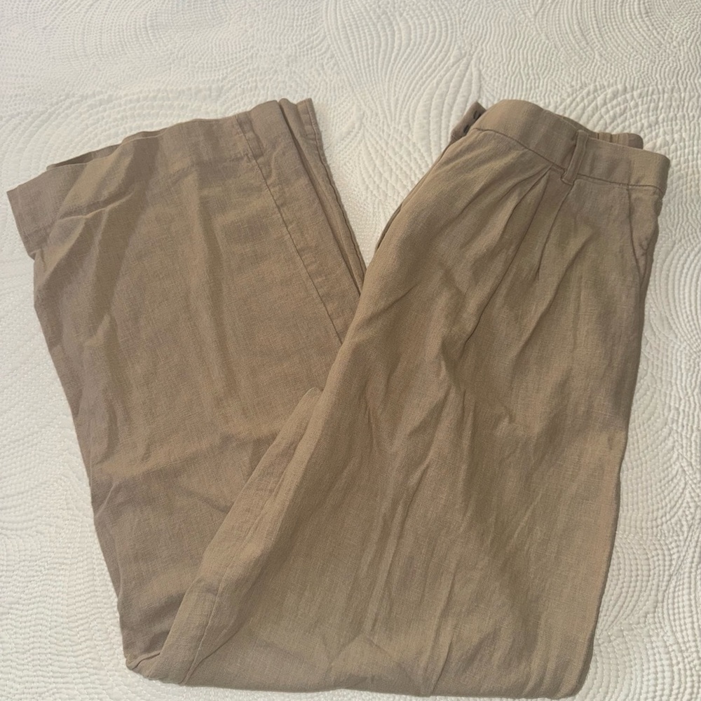 Abercrombie linen blend pants
